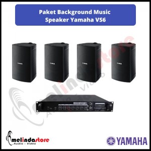Paket Background Music Indoor Outdoor Speaker Yamaha | 4 Speaker